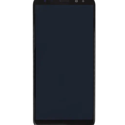 LCD kijelző + érintőképernyő egység + előlap Huawei Mate 10 Lite fekete (logó nélkül),