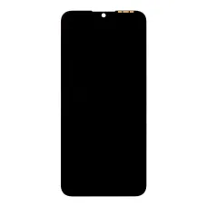 LCD Kijelző + Érintőegység Huawei Y6s Fekete (Logó nélkül)