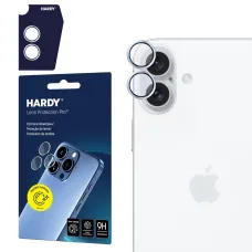 Apple iPhone 16/16 Plus - HARDY Lencsevédő Pro Ezüst üvegfólia