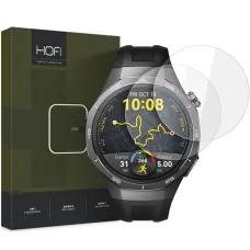 Edzett üveg Hofi Glass Pro+ 2 darabos csomag Huawei Watch GT 5 Pro (46 mm) átlátszó üvegfólia