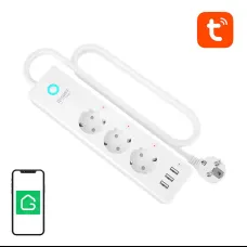 Gosund P1 PLUS WiFi fliptok (4x AC schuko, 3x USB-A) Tuya