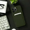 iPhone 15 Pro zöld kártyatartós tok - 2. kép