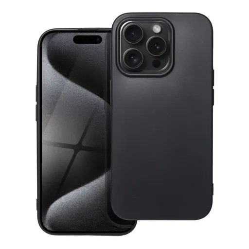 SOFT tok iPhone 15 Pro fekete tok SOFT tok iPhone 15 Pro fekete tok