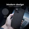 LUNA Fliptok Carbon iPhone 15 Pro fekete tok - 4. kép
