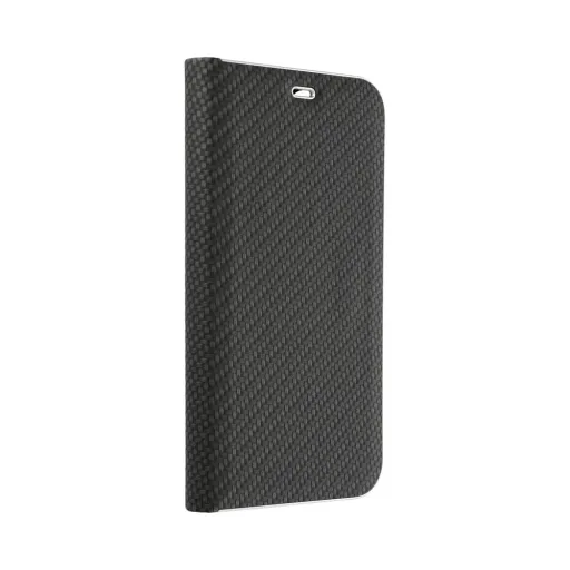 LUNA Fliptok Carbon iPhone 15 Pro fekete tok LUNA Fliptok Carbon iPhone 15 Pro fekete tok