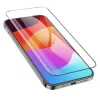 HOCO edzett üveg HD 5D Guardian shield (SET 10in1) - iPhone 15 Pro fekete üvegfólia - 2. kép