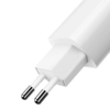 Mcdodo Kettős USB Töltő CH-6721 (EU) Type-C Kábel 1m Utazó Szett (fehér) - 1. kép