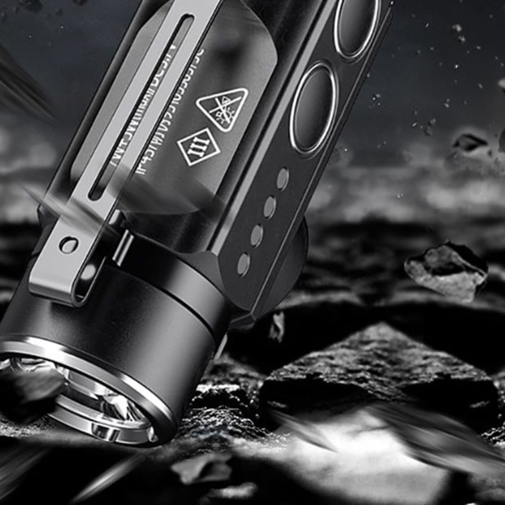 Superfire J05, 380+450lm flashlight - 12