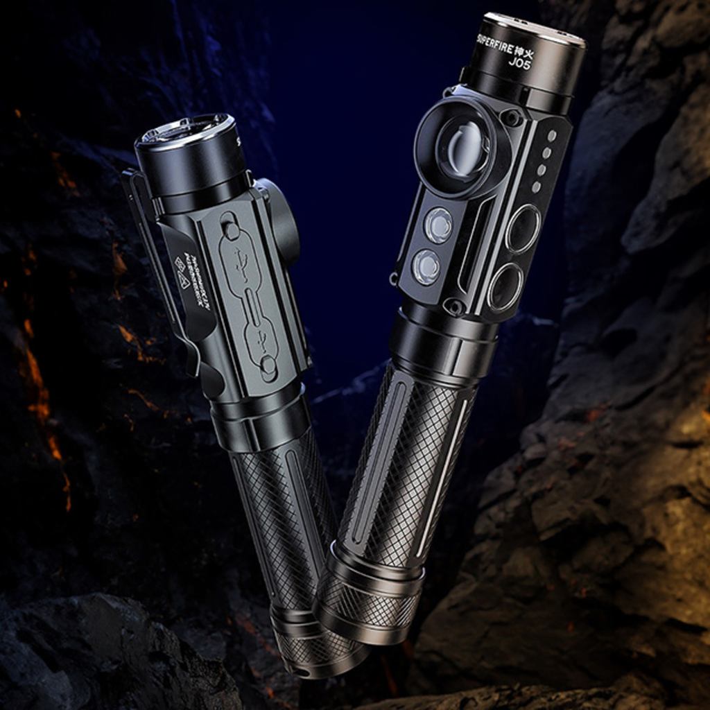 Superfire J05, 380+450lm flashlight - 9