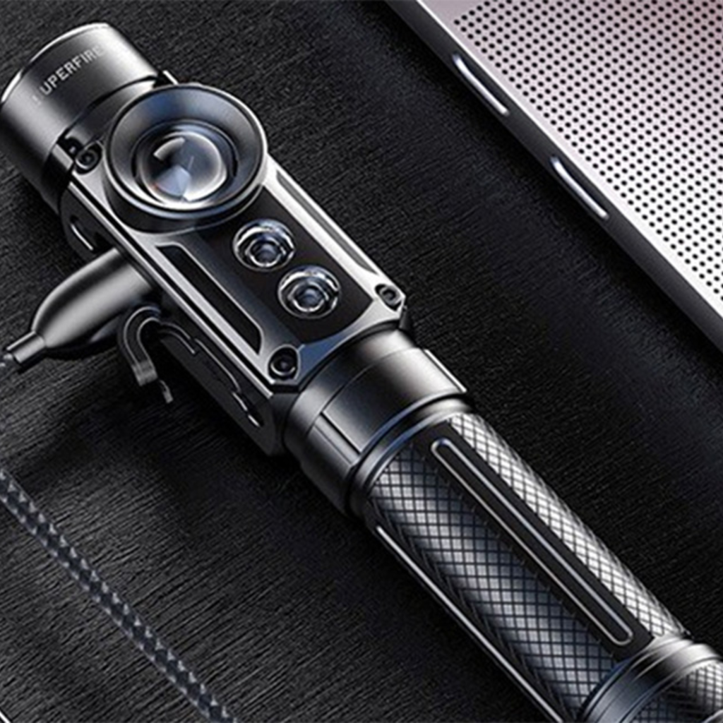 Superfire J05, 380+450lm flashlight - 10