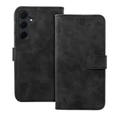 TENDER fliptok Samsung Galaxy A35 5G fekete tok