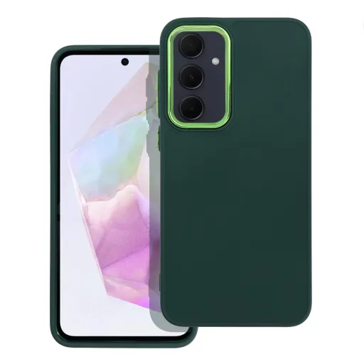 FRAME tok Samsung Galaxy A35 5G zöld FRAME tok Samsung Galaxy A35 5G zöld