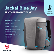 Jackal Blue Jay fotós hátizsák Jackal Blue Jay fotós hátizsák