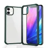 Szilikon áttetsző tok iPhone 11 Pro kék ütésálló kerettel - 2. kép