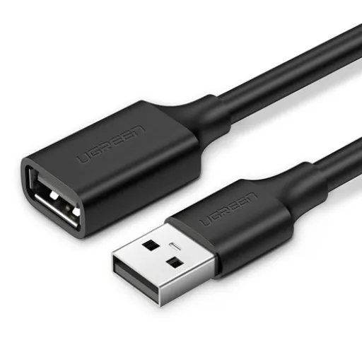 Ugreen USB apa - USB anya kábelhosszabbító 2m fekete (10316)