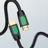 Ugreen HDMI kábel 19-tűs, 1.4 V 4K 60Hz 30AWG 1m fekete (10115) - 3. kép