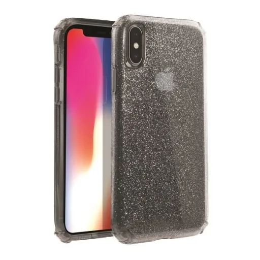 iPhone XS Max UNIQ Clarion Tinsel tok fekete