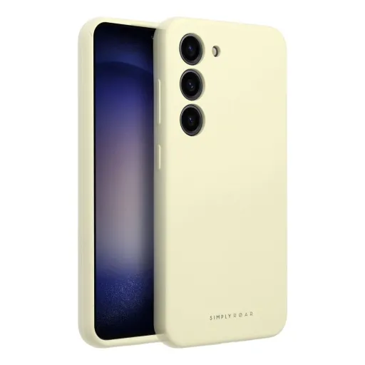 Roar Cloud-Skin tok - Samsung Galaxy A55 5G világos sárga tok Roar Cloud-Skin tok - Samsung Galaxy A55 5G világos sárga tok