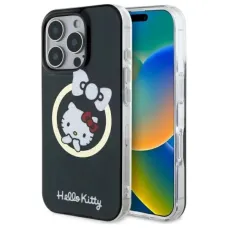 Hello Kitty IML Fun Bow Magsafe iPhone 16 Pro tok - Fekete