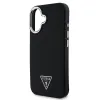 Guess PU Grained Triangle Logo tok iPhone 16 fekete - 2. kép