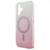 Guess IML Csillogó Átmenetes MagSafe iPhone 16 Plus tok - Rózsaszín - 4. kép