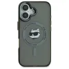 Karl Lagerfeld IML Metal Choupette Head MagSafe iPhone 16 Tok - Fekete - 1. kép