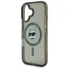 Karl Lagerfeld IML Metal Choupette Head MagSafe iPhone 16 Tok - Fekete - 4. kép