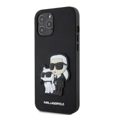 Karl Lagerfeld PU Saffiano Karl and Choupette iPhone 12 Pro Max tok