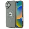  iPhone 16 Fekete Karl Lagerfeld IML Metal Karl Head MagSafe tok thumbnail