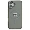 Karl Lagerfeld IML Metal Karl Head MagSafe iPhone 16 tok - Fekete - 1. kép