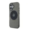 Mercedes PC/TPU Star Pattern MagSafe tok iPhone 16 Plus Fekete tok - 1. kép