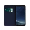 Valódi bőr fliptok Samsung Galaxy A25 5G (globális) sötétkék tok - 0. kép