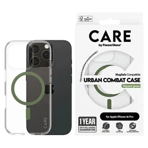 CARE by PanzerGlass Flagship tok iPhone 16 Pro 6.3