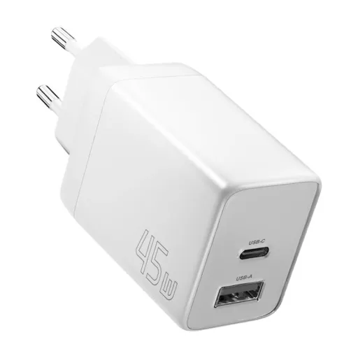 Essager ECT45W-LJB02-Z GaN 45W C+A hálózati töltő (fehér)