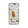 LCD kijelző + Érintőegység + Elülső borítás Samsung A546B Galaxy A54 5G Csodálatos Fehér (Szervizcsomag) - 0. kép