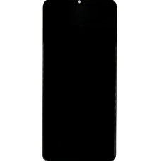 LCD kijelző + Érintőegység Samsung A025F Galaxy A02s Fekete
