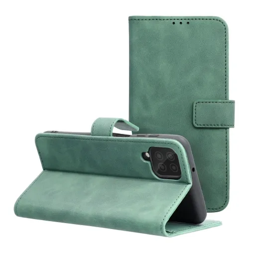 TENDER fliptok Samsung Galaxy A12 / M12 zöld tok TENDER fliptok Samsung Galaxy A12 / M12 zöld tok