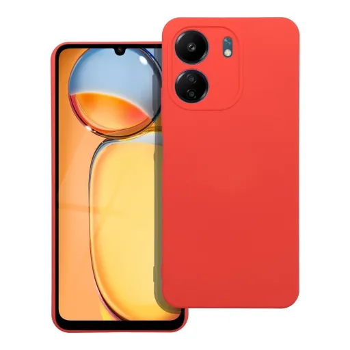 Szilikon tok Xiaomi Redmi 13C / POCO C65 barack tok Szilikon tok Xiaomi Redmi 13C / POCO C65 barack tok