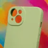 Szilikon tok Xiaomi Redmi 13C 4G-hez menta tok - 4. kép