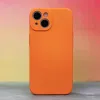 Szilikon tok Xiaomi Redmi 13C 4G narancs tok - 3. kép