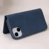 Smart Suede fliptok Xiaomi Redmi 13C 4G / 13C 5G sötétkék tok - 3. kép