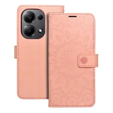 MEZZO fliptok XIAOMI Redmi Note 13 Pro 4G / POCO M6 Pro 4G mandala barack bolyhos tok