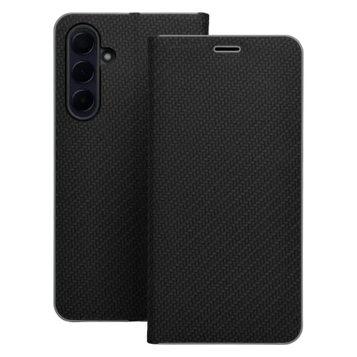 LUNA Book Carbon fliptok XIAOMI Redmi Note 13 5G fekete tok