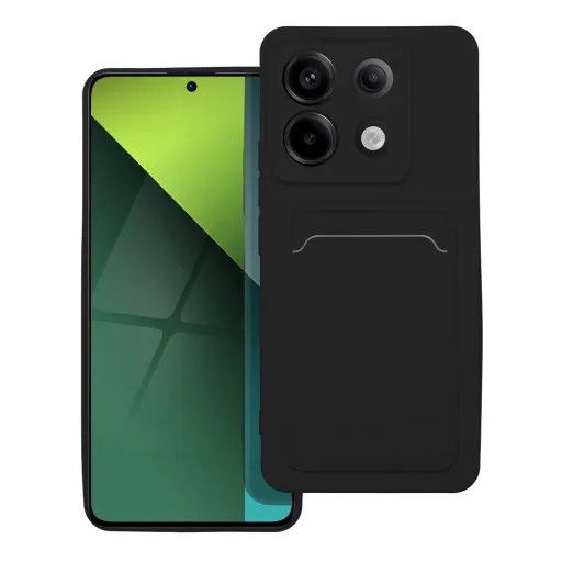 Kártyatartó tok XIAOMI Redmi NOTE 13 Pro 5G-hez fekete