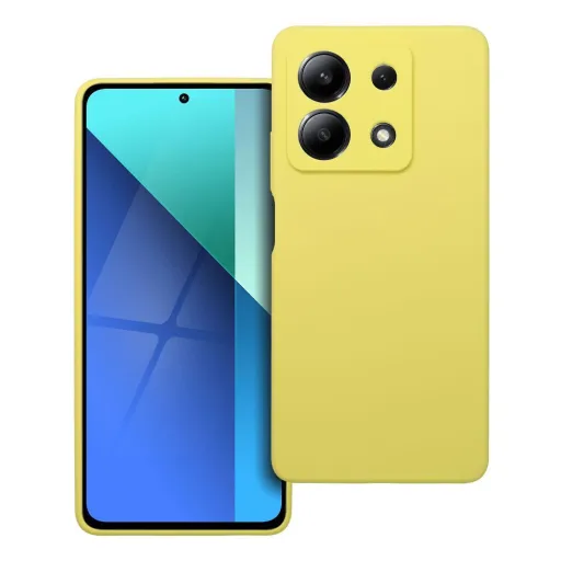 Szilikon 2mm tok Xiaomi Redmi Note 13 5G lemon