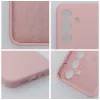 Case SILICONE 2mm Samsung S24 FE homok rózsaszín tok - 0. kép