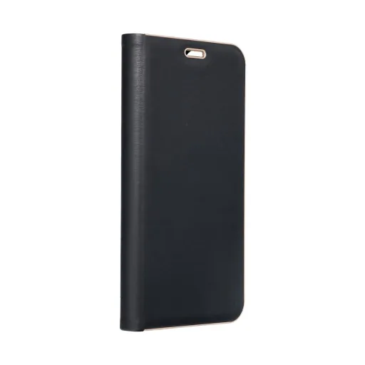 LUNA Book Gold Samsung Galaxy A05s fekete tok LUNA Book Gold Samsung Galaxy A05s fekete tok