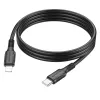 Borofone kábel BX80 Succeed - Type C to Lightning - PD 20W 1 méter fekete - 1. kép