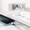 Borofone Kábel BX79 - Type C - Lightning - PD 20W 1 méter fehér - 1. kép