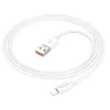 Borofone Kábel BX102 Winner - USB + Type C - Lightning - PD 27W 1 méter fehér - 4. kép